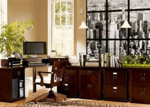 phong lam viec tai nha 300x214 Nguyên tắc thiết kế văn phòng làm việc tại nhà