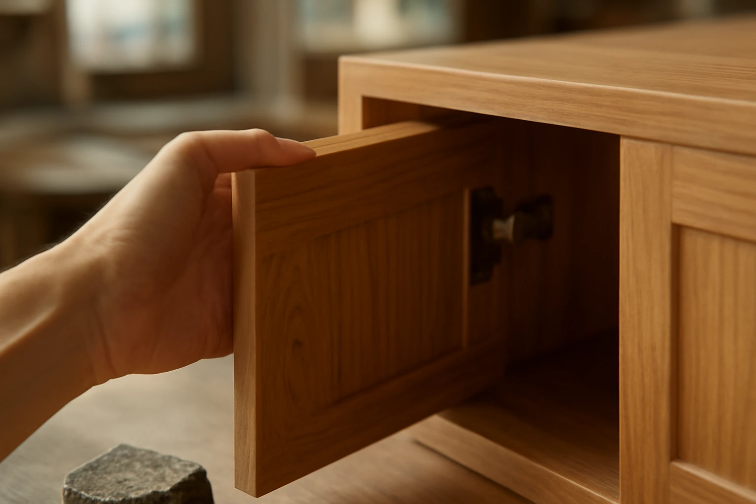 Nhận biết đồ gỗ: gỗ thật, gỗ ghép, gỗ phủ vân — nhìn ở đâu